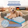 ELONEO Hundebett ELONEO - Orthopädisches Premium Hundebett, gelenkschonend, waschbar, Aus kuscheligem Sherpa-Fleece und strapazierfähigem Sofastoff Bild 2