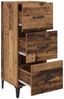 Sideboard, Kommode Altholz 34,5 x 34 x 90 cm Holzwerkstoff j750p Bild 5