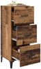 Sideboard, Kommode Altholz 34,5 x 34 x 90 cm Holzwerkstoff j750p Bild 3