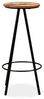 Barhocker 2 Stk. Massives Altholz [245445] Bild 5