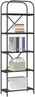 Bücherregal | Standregal Schwarz Eichen-Optik 60 x 30 x 183 cm Holzwerkstoff Bild 3