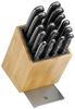 Messerblock Flextec / Messerblöcke, Edelstahl, Naturmaterialien, Holzfarben, 16 x 25 x 27 cm Bild 2