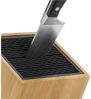 Messerblock Flextec / Messerblöcke, Edelstahl, Naturmaterialien, Holzfarben, 16 x 25 x 27 cm Bild 3