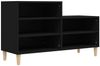 vidaXL Schuhregal Schwarz 102x36x60 cm Holzwerkstoff 819725 Bild 2