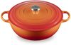 LeCreuset La Marmite aus Gusseisen 24cm | Ofenrot : Ofenrot Bild 2