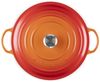 LeCreuset La Marmite aus Gusseisen 24cm | Ofenrot : Ofenrot Bild 3