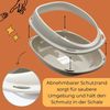 2er Set Katzenklo ohne Deckel Doppelpack Katzentoilette mit Rand Sparpaket Katzen WC 2er Set Schalentoilette 57x40x19 cm Katzentoiletten Bild 3