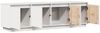 vidaXL TV-Schrank Weiß 156x37x45 cm Massivholz Kiefer 814395 Bild 5