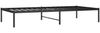 vidaXL Bettgestell Metall Schwarz 90x190 cm 350838 Bild 3