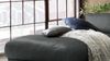 KAWOLA Sofa LOLA Ecksofa Leder schwarz mit motorischer Relaxfunktion Recamiere links 82 x 178 x 233 cm Bild 4