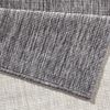 In- & Outdoor Wendeteppich Uni Miami Grau Creme - 160x230x0,5cm Bild 3