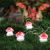 Solar Lichterketten, 12x LED Fliegenpilze, weiß-rot, Bild 5