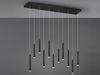 LED Pendelleuchte TUBULAR mehrflammig Schwarz - 3 Stufen dimmbar, B: 115cm Bild 3