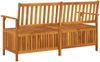 vidaXL Truhenbank 148 cm Massivholz Akazie 316743 Bild 4