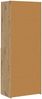vidaXL Bücherregal Artisan-Eiche 30 x 42,4 x 185,2 cm 3446619 Bild 4