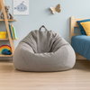 AD.CON Sitzsack mit ECO Füllung, Dunkelgrau, 70 x 80 x 50 120L, Styropor-Regranulat Bild 5