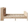 vidaXL Massivholzbett mit Regal ohne Matratze 180x200 cm Kiefer 3323134 Bild 5