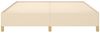 vidaXL Bettgestell ohne Matratze Creme 160x200 cm Stoff 347178 Bild 5