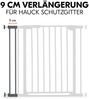 Hauck Verlängerung für Türschutzgitter Extension, 9 cm, Dark Grey Bild 3