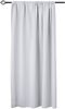Woltu Gardine (1 St), blickdicht, Blickdicht mit Kräuselband für Schiene, 250 g/m² Bild 2