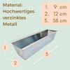 6er Set Paletten Blumenkasten zum Einhängen Europaletten Blumenkästen Pflanzkasten Palette Balkonkasten Metall Blumenkasten Paletten Einsatz Übertöpfe für Palette Bild 2