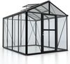 Vitavia Gewächshaus "Zeus 8100", schwarz, 8,1 m²,3 mm ESG, 10 mm HKP Bild 3