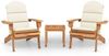 vidaXL 3-tlg. Garten-Lounge-Set Adirondack Massivholz Akazie 3152123 Bild 2