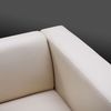 2er Sofa Couch Loungesofa Lille ~ Kunstleder, schwarz Bild 3