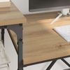 vidaXL Schreibtisch Artisan-Eiche 135 x 50 x 90 cm Holzwerkstoff 881283 Bild 4