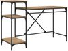 vidaXL Schreibtisch Artisan-Eiche 135 x 50 x 90 cm Holzwerkstoff 881283 Bild 2