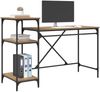 vidaXL Schreibtisch Artisan-Eiche 135 x 50 x 90 cm Holzwerkstoff 881283 Bild 3