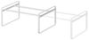 Yamazaki Schuhregal "Frame" aus Metall, ausziehbar 40-70 x 17 x 25 cm, Schuhständer, platzsparend, Schuhablage, ausziehbar von 40 bis 70cm,erweiterbar, weiß Bild 4