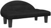 vidaXL Hundebett Schwarz 70x52x30 cm Samt Bild 2