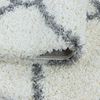 Hochflor Teppich Serena Läufer - 80x250 cm - Creme Bild 3