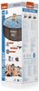Bestway Steel Pro Max Frame Pool Komplettset Deluxe, rund, Rattan-Optik, 366 x 100 cm Bild 3