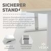 Höhenverstellbarer Schreibtisch (140x70 cm) - Sitz- & Stehpult - Bürotisch Elektrisch Höhenverstellbar mit Touchscreen & Stahlfüßen (Anthrazit/Eiche) Bild 2