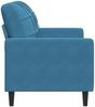 vidaXL 2-Sitzer-Sofa Blau 120 cm Samt 4007623 Bild 5