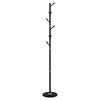 vidaXL Garderobenständer Schwarz 175 cm Pulverbeschichtetes Eisen 377103 Bild 5