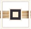 BRE-Light Baldo LED Deckenleuchte 30x28cm schwarz/holz Metall/Holz/Kunststoff 24 W LED integriert (2600lm, 3000K) Bild 2