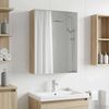 vidaXL Badezimmerspiegelschrank mit Tür Sonoma-Eiche 50 x 14,5 x 70 cm 889041 Bild 4