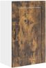 vidaXL Wandschrank PORTO Geräucherte Eiche 50 x 31 x 80 cm 885390 Bild 2