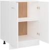 vidaXL Unterschrank Lyon Weiß 60x46x81,5 cm Holzwerkstoff 801188 Bild 5