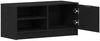 vidaXL TV-Schränk Schwarz Eichen-Optik 80 x 35 x 36,5 cm Holzwerkstoff 862745 Bild 2