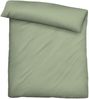 biberna Tencel-Flanell Bettwäsche 0490500 UNI, oliv, 1x 155x220 cm + 1x 80x80 cm Bild 2