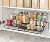 mDesign Gewürzregal Regal Küchenschrank Organizer Aufbewahrung Metall Bronze Bild 3