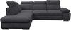 WERK2 Ecksofa Alicante Cord, inkl. Bettfunktion & Bettkasten, Breite 280cm, L-Form, Schlafsofa mit Bettkasten & verstellbaren Kopfstützen. Bild 2