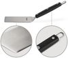 BURNHARD® Grillspachtel und Grillschaber, Set 2-tlg. mit Burgerwender, Grillwerkzeug aus Edelstahl, BBQ-Tools für Planchas und Grillplatten, Planchaspachtel - Multi-Color - #945616 Bild 3
