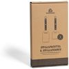BURNHARD® Grillspachtel und Grillschaber, Set 2-tlg. mit Burgerwender, Grillwerkzeug aus Edelstahl, BBQ-Tools für Planchas und Grillplatten, Planchaspachtel - Multi-Color - #945616 Bild 4