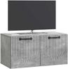 vidaXL Wandmontierter TV-Schrank Betongrau 59,5 x 31 x 30 cm 899048 Bild 3