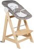 roba Treppenhochstuhl 'Born Up' - Set 2 in 1 - 'Sternenzauber' - mit Liegefunktion - ab Geburt - Natur Bild 3
